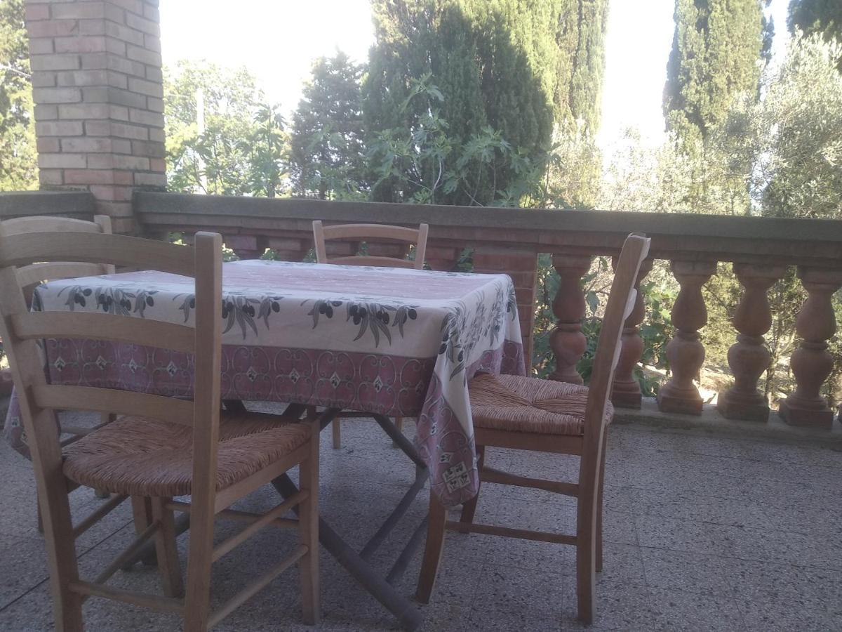 Agriturismo Santa Croce San Gimignano Bagian luar foto